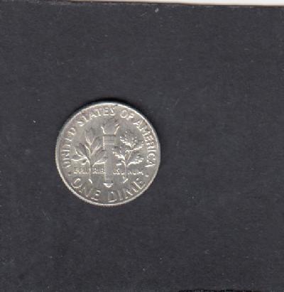 Beschrijving: 1 Dime ROOSEVELT